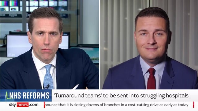 Wes Streeting hails head of London hospitals 'busting' through waiting list backlogs as he unveils NHS reforms