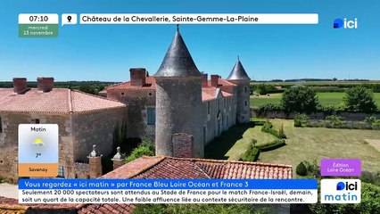 13/11/2024 - ICI Matin France Bleu Loire Océan en vidéo