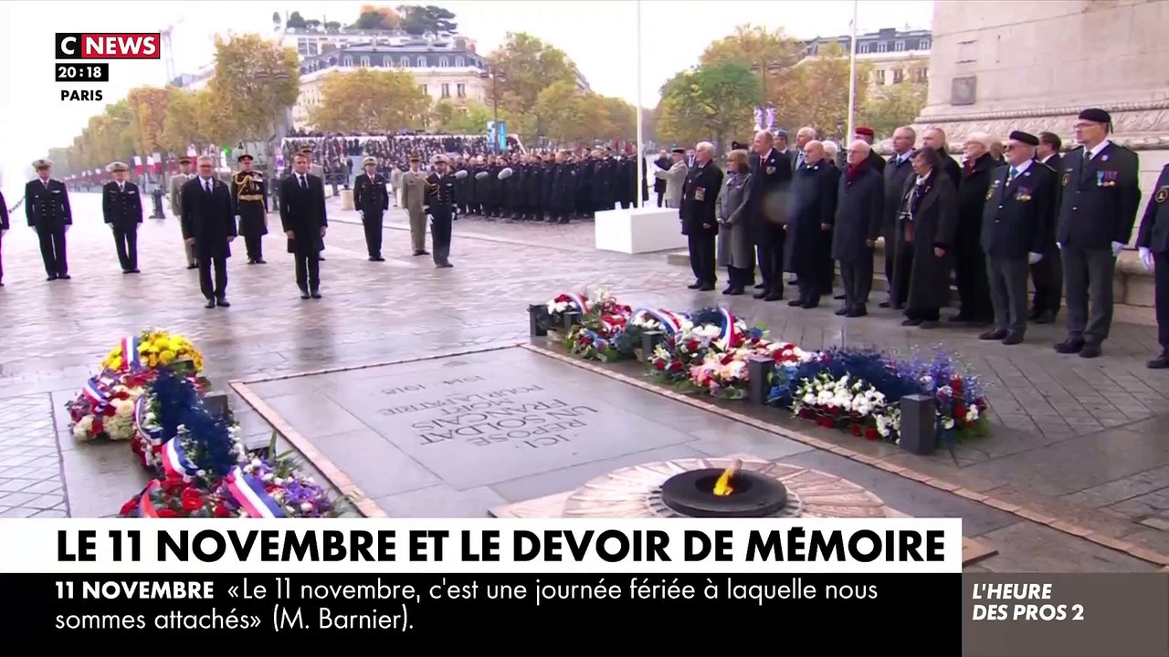 Le Premier ministre Michel Barnier fait polémique en obligeant un enfant à agiter le drapeau européen en plus du drapeau français lors des commémorations du 11 novembre