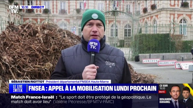 Il y a trop d'inconnus : le président départemental de la FNSEA Haute-Marne affirme que le mouvement national va reprendre