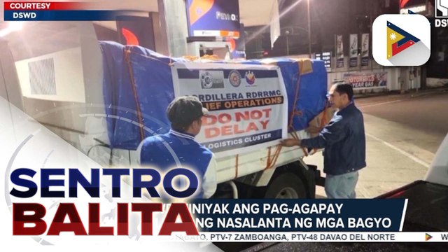 DSWD, tiniyak ang pag-agapay sa mga Pilipinong nasalanta ng mga bagyo