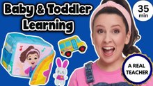 Toddler Learning with Ms Rachel - Nursery Rhymes & Kids Songs - Baby Video - Milestones & Speech