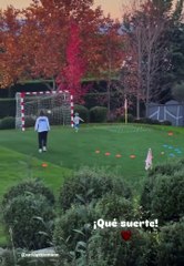 Antoine Griezmann ve kızının futbol keyfi