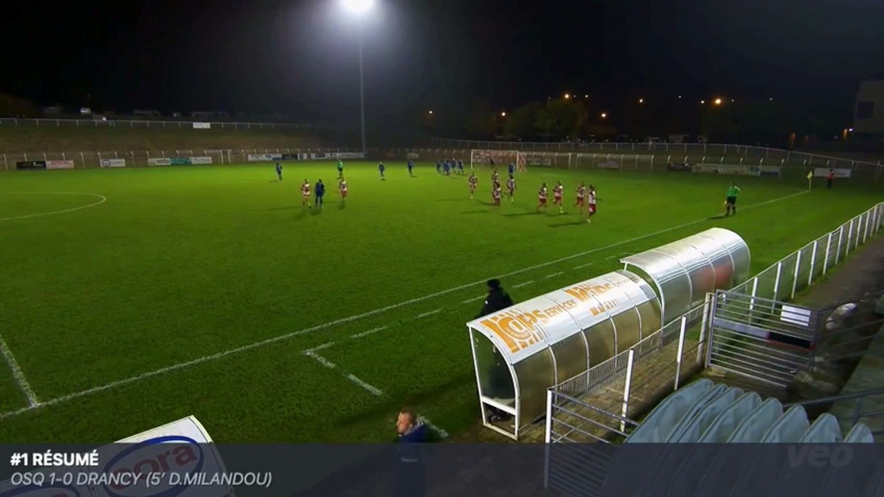 OLYMPIQUE SAINT-QUENTIN - JA DRANCY (4-0) - 8ème journée - National 3