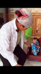 Baby monkey David is very Happy 🎉