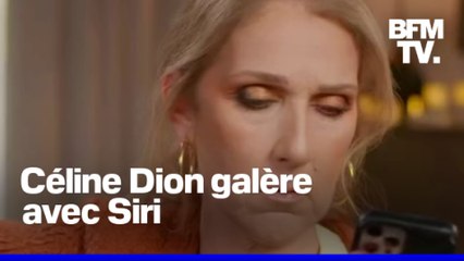 "Je devrais le dire avec un accent français": quand Céline Dion galère avec Siri