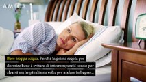 Sonno, 5 cose da non fare prima di andare a dormire