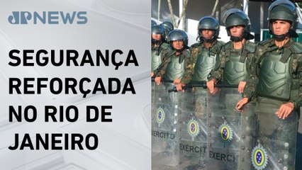 Forças Armadas reforçam segurança das comitivas do G20