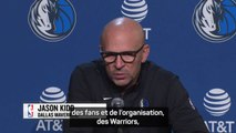 Mavericks - Kidd : “Les Warriors ont fait un travail incroyable pour rendre hommage à Klay”