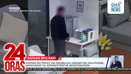 Tauhan ng PAOCC na nagbulsa umano ng cellphone, nahaharap sa administrative investigation | 24 Oras