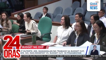 P733M pa rin ang inaprubahan ng Senado; ‘di ibinalik ang tapyas kahit dumalo si VP Duterte | 24 Oras