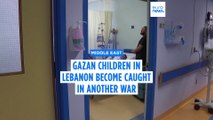 Injured Gazan children brought to Lebanon for treatment are again caught up in war