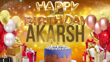 Happy Birthday Akarsh 🎉