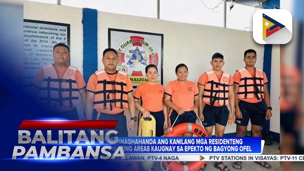 PCG-Camarines Sur, pinaghahanda ang kanilang mga residenteng nakatira sa low-lying areas kaugnay sa epekto ng Bagyong #OfelPH