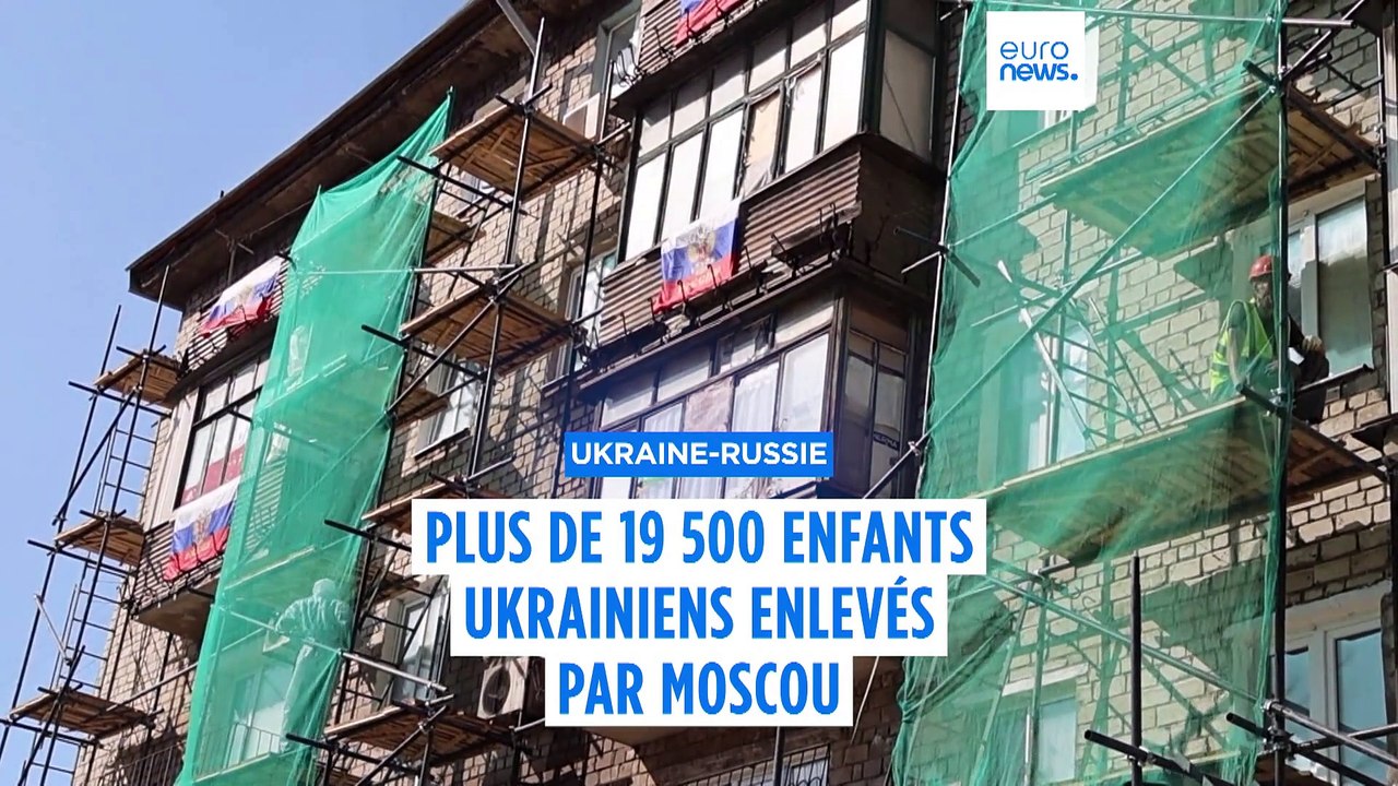 Les enfants ukrainiens enlevés par la Russie seraient destinés à servir son armée, selon le commissaire ukrainien aux droits de l'Homme