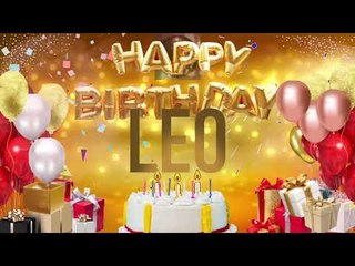 LEO - Happy Birthday Leo