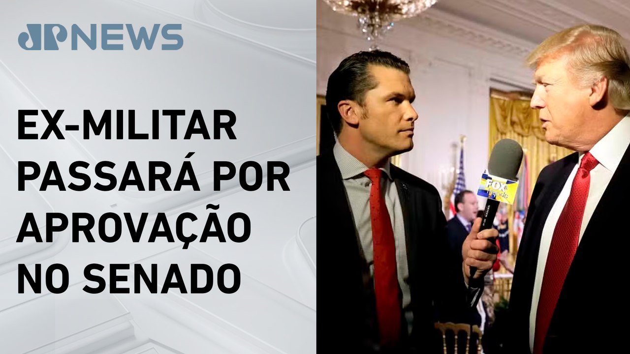Trump nomeia Pete Hegseth como secretário de Defesa