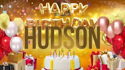 HUDSON - Happy Birthday Hudson