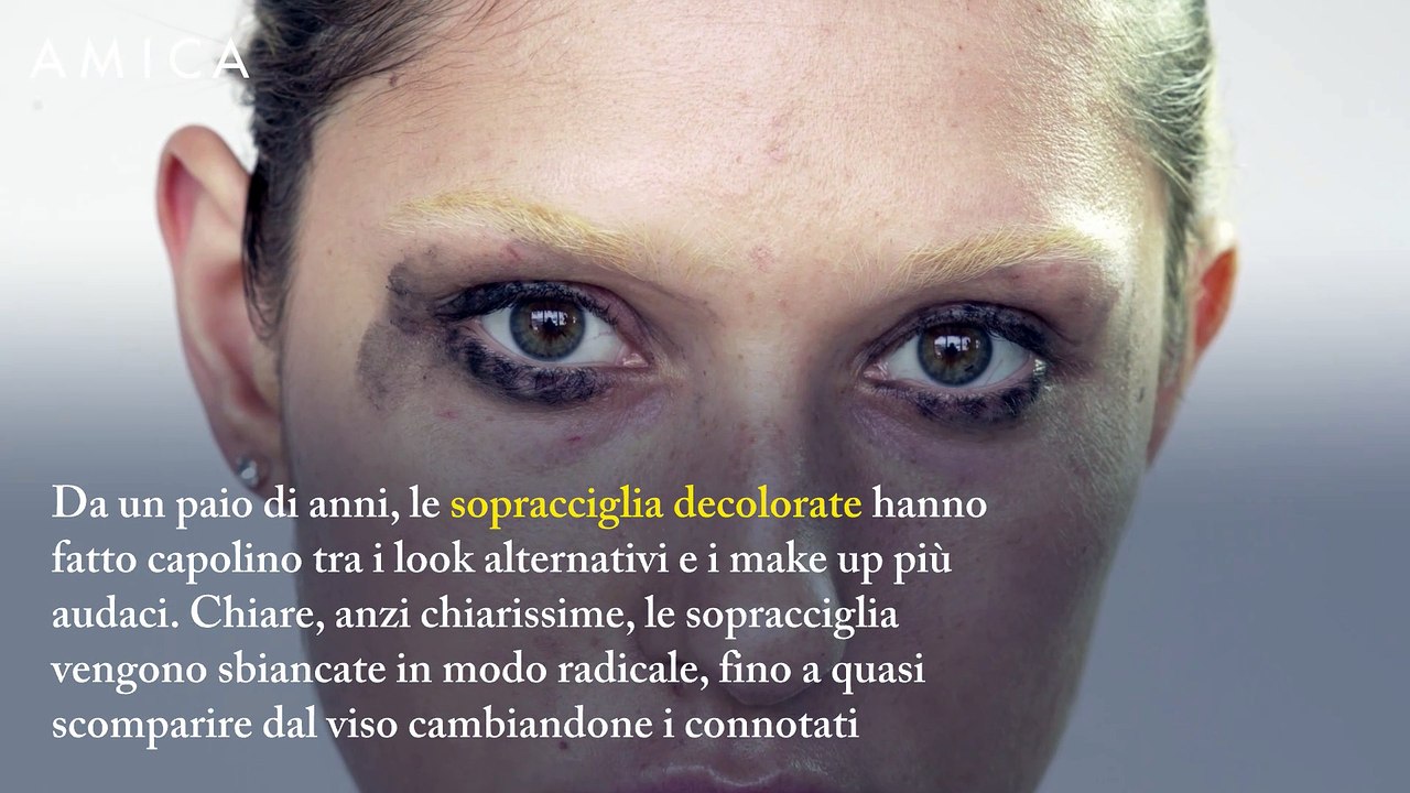 Sopracciglia decolorate: le tecniche per ottenere il risultato desiderato