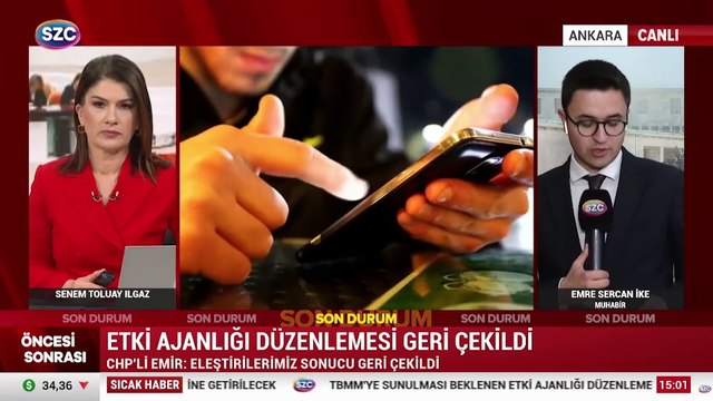 Etki ajanlığı düzenlemesi geri çekildi