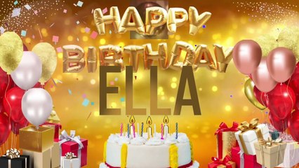 Celebrate Ella's Special Day with a Global Birthday Song 🎉