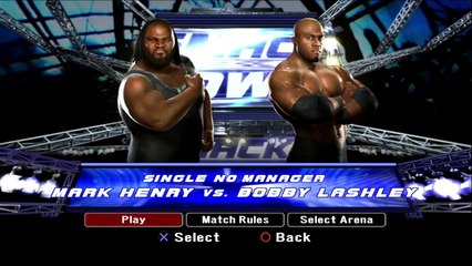 Mark Henry vs. Bobby Lashley
