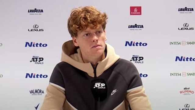 Tennis - ATP Finals 2024 - Jannik Sinner : Italian people are passionate fans... I enjoy it !