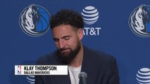 Mavericks - Thompson : “C'était cool de voir que les fans avaient de la gratitude envers moi”