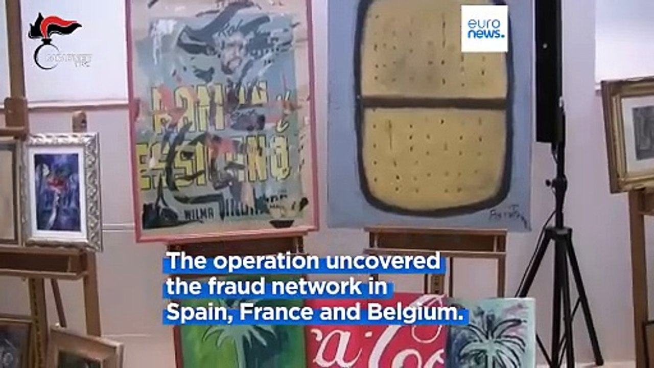Fake Warhols and Banksys: Italian authorities break up massive art forgery network