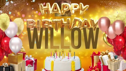 WILLOW - Happy Birthday Willow