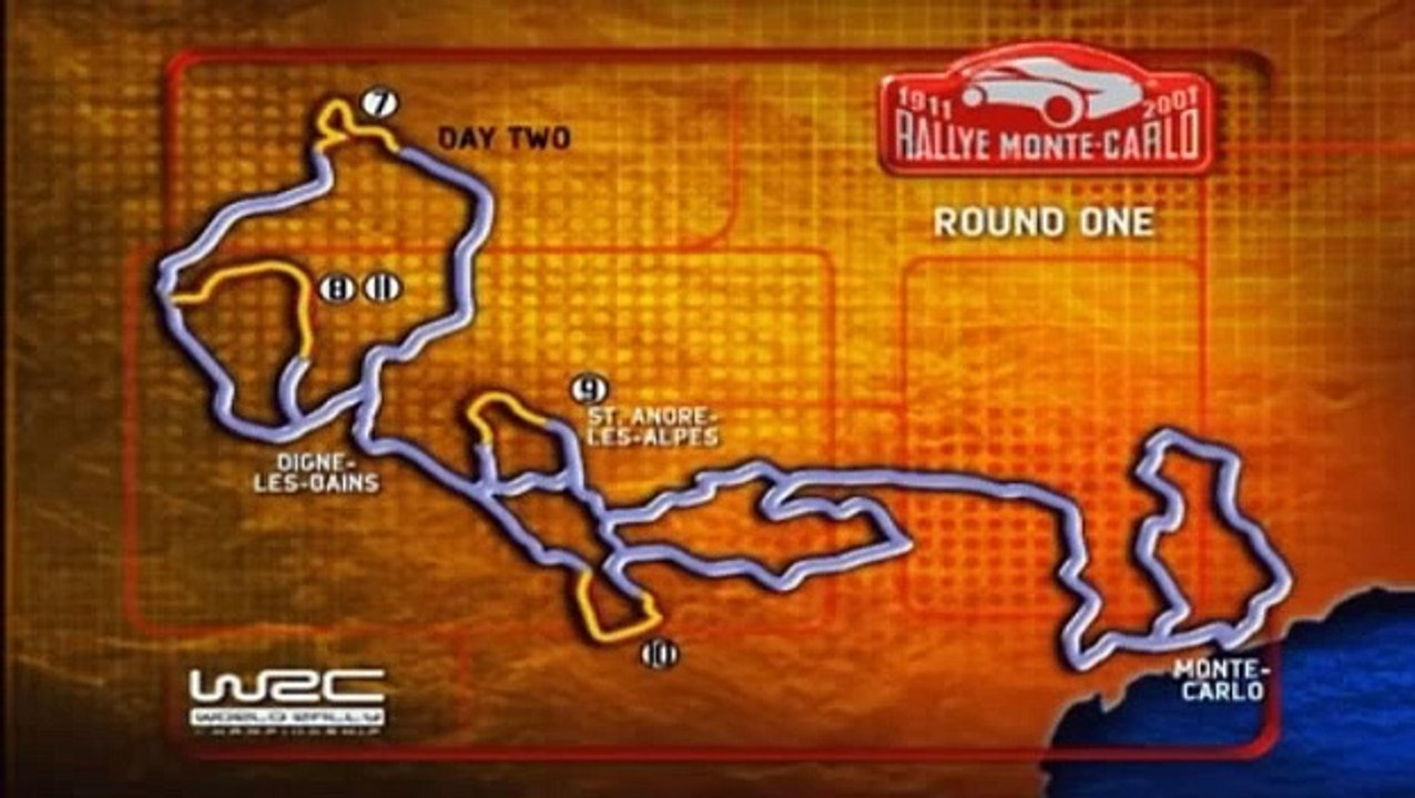 WRC 2001 - Monte Carlo Rally - Highlights