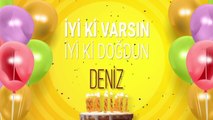 İyi ki doğdun DENİZ - İsme Özel Doğum Günü Şarkısı (FULL VERSİYON)