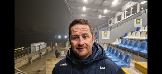 Darren Mullen Reacts to Newry City's Narrow Semi-Final Loss to Loughgall ⚽
