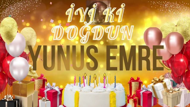 YUNUS EMRE - Doğum Günün Kutlu Olsun Yunus Emre