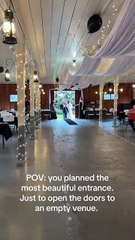 Preparou o casamento dos seus sonhos... mas ninguém apareceu para ver