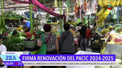 Firman el acuerdo de renovación del Paquete contra la Inflación y la Carestía
