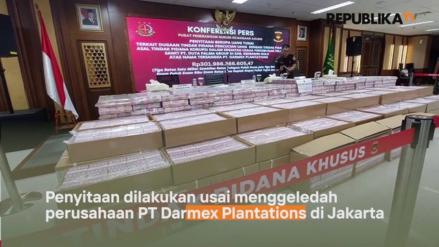 Kejagung Kembali Menyita Uang Rp 301 Miliar Lebih Korupsi Duta Palma Group