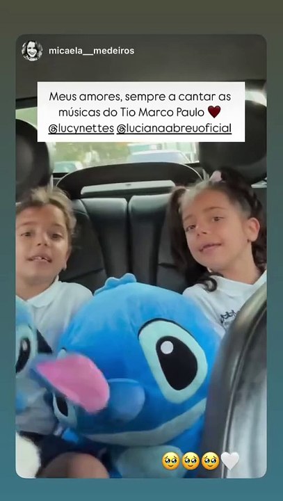 Luciana Abreu filhas