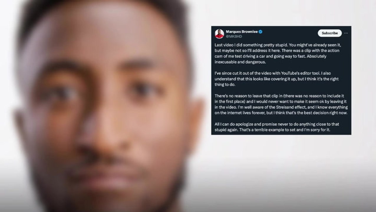 Marques 'MKBHD' Brownlee Apologizes For Overspeeding In Recent Video, Cuts Off Snippet Of Driving A Lamborghini At 96 MPH In 35 MPH Zone