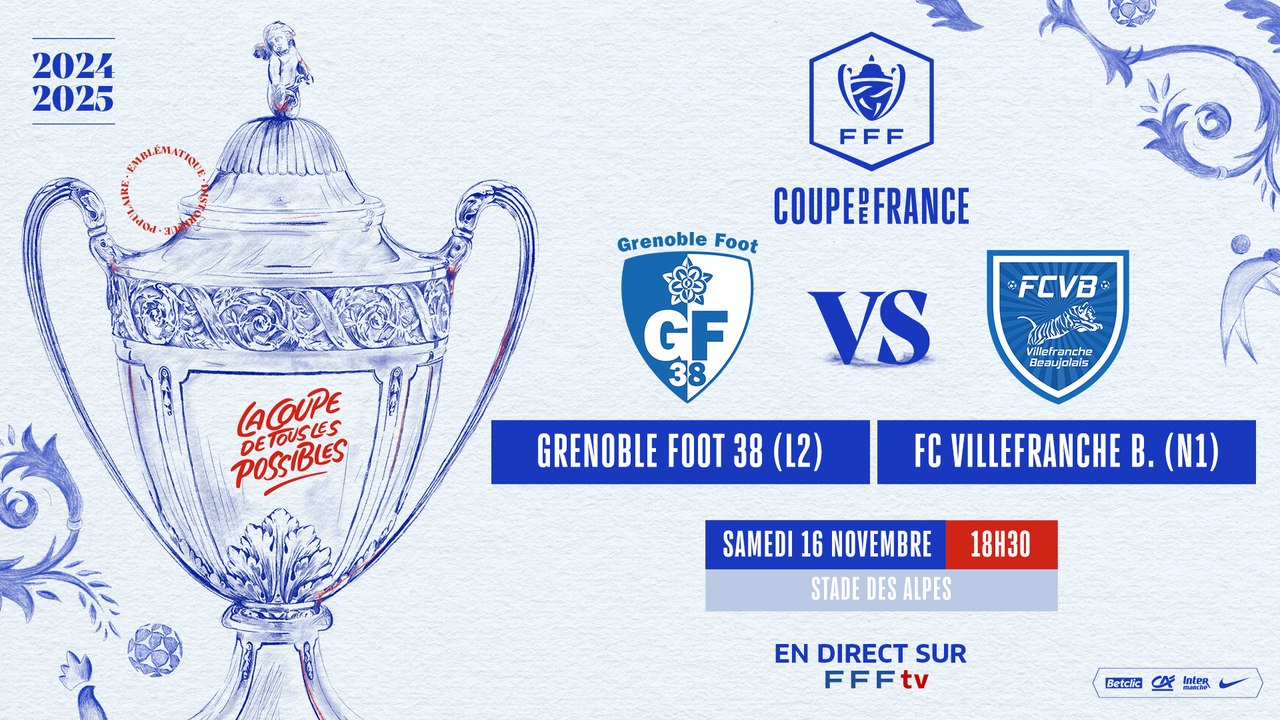 PLAYER LIVE COUPE DE FRANCE 3 (7e TOUR GRENOBLE-VILLEFRANCHE)