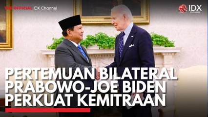 Pertemuan Bilateral Prabowo-Joe Biden Perkuat Kemitraan