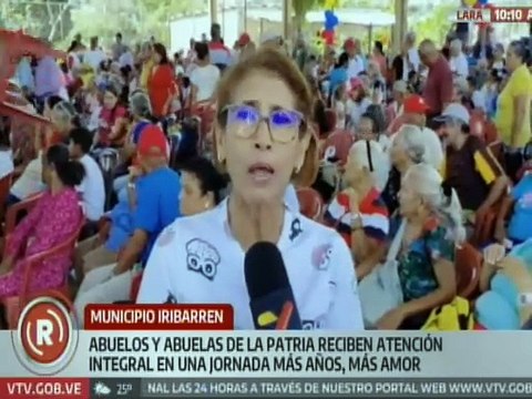 Lara | Adultos mayores son atendidos con jornada integral Más Años, Más Amor en el mcpio. Iribarren