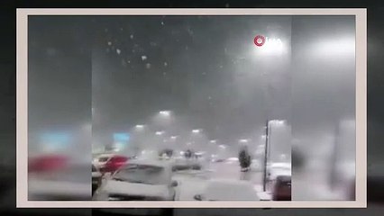 Bulgaristan'a mevsimin ilk karı düştü | Video Haber
