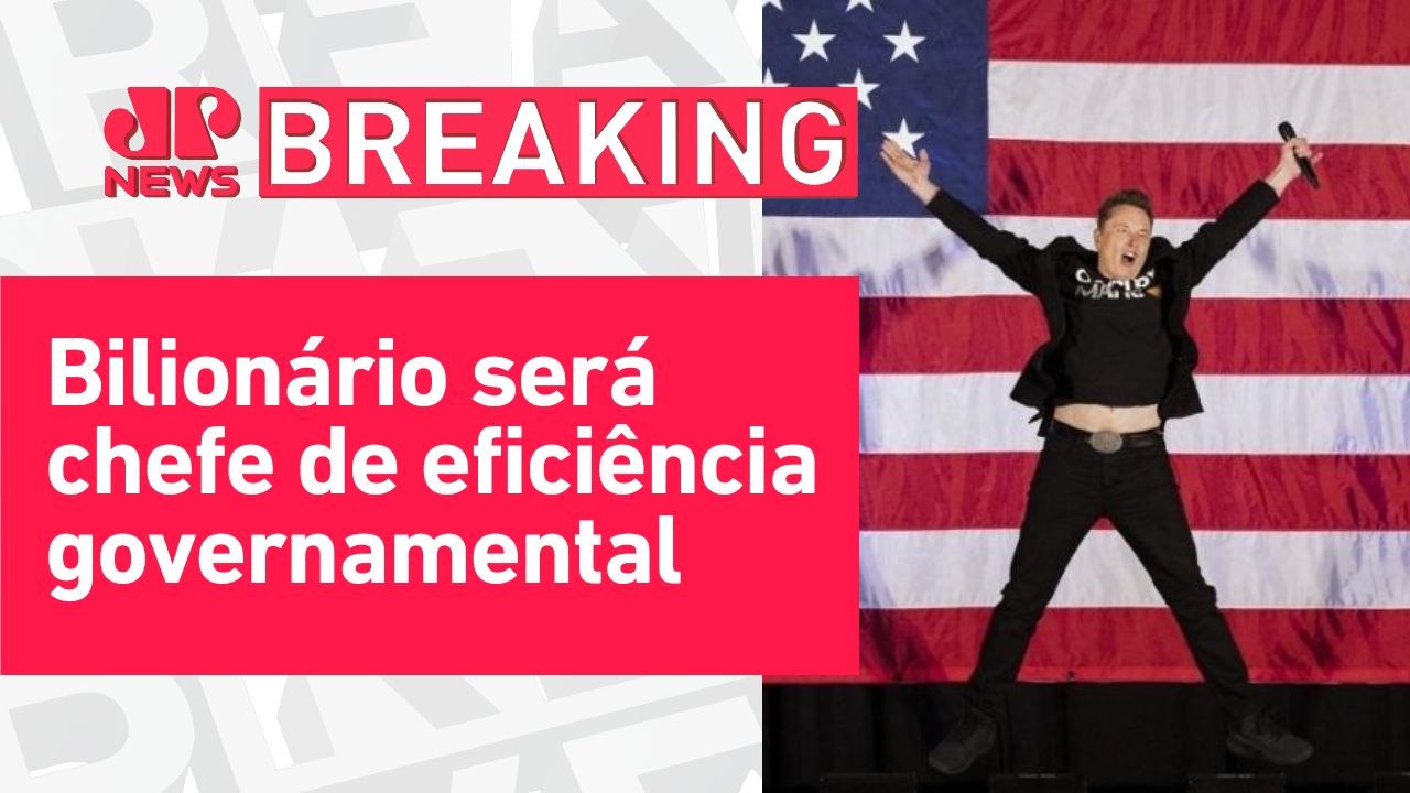 Donald Trump anuncia Elon Musk no futuro governo dos EUA | BREAKING NEWS