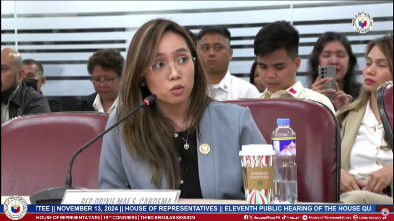 Rep. Drixie Cardema, Nanawagan ng Patas na Pagdinig sa House Quad ...