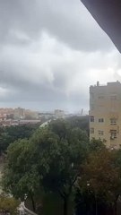 Tromba Marina en Marbella: Espectacular fenómeno marítimo en la Costa 🌊