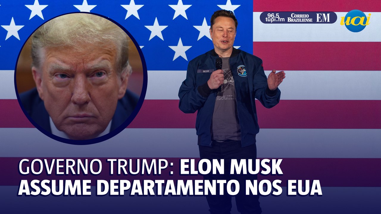 Governo Trump: Elon Musk assume a liderança de departamento de eficiência nos EUA