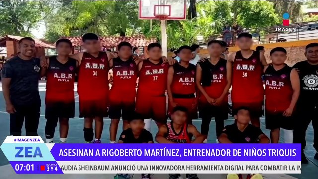 Asesinan a Rigoberto Martínez, entrenador de niños triquis basquetbolistas
