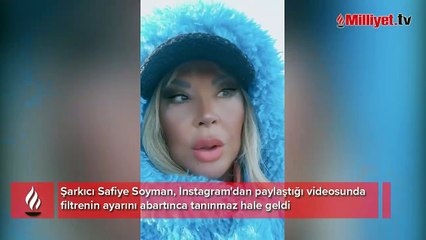 Filtrenin ayarını kaçıran Safiye Soyman'ı kimse tanıyamadı!