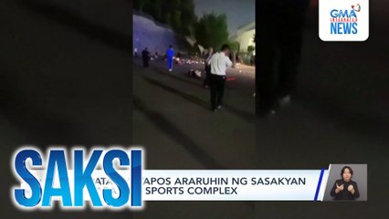 35 patay matapos araruhin ng sasakyan sa labas ng sports complex | Saksi